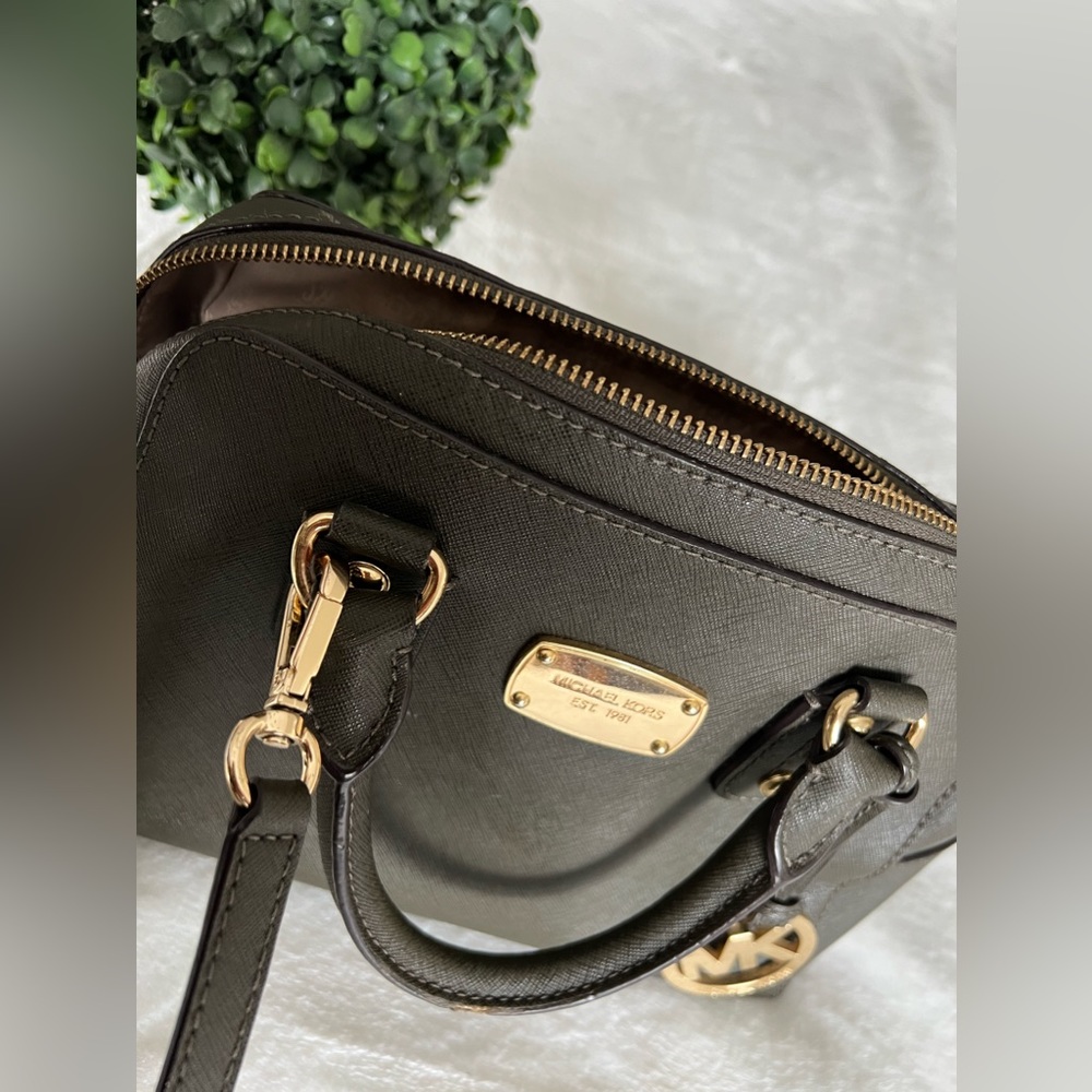 Michael Kors Olive Crossbody Satchel